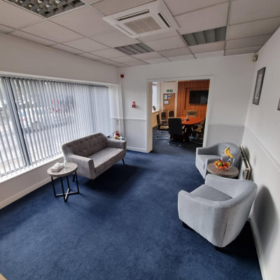 The boardroom at Brearley & Co Swinton