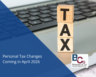 Personal Tax Changes Coming in April 2026